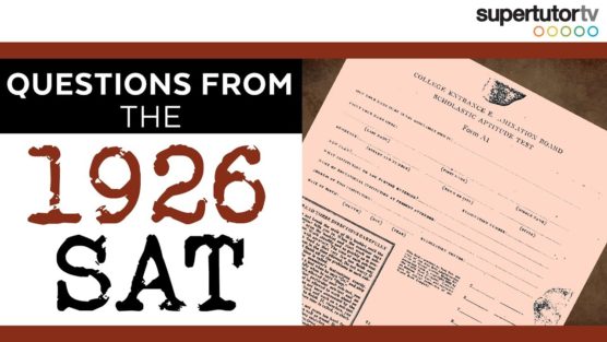 Questions From the 1926 SAT®