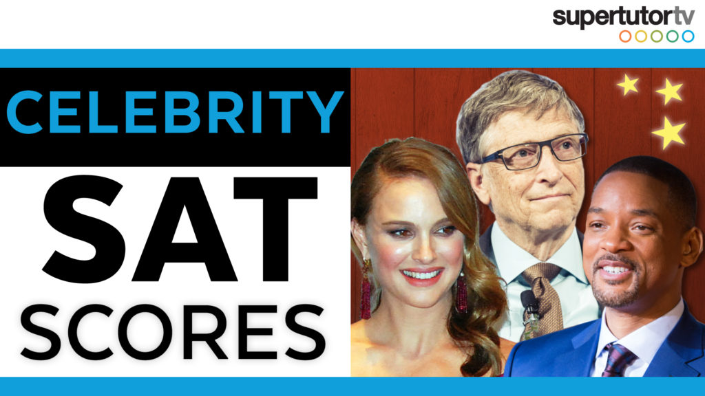 Celebrity SAT® Scores SupertutorTV