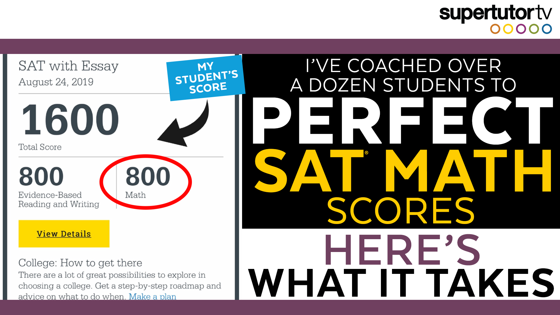 I've Coached Dozens of Students to Perfect SAT Math Scores Here's What