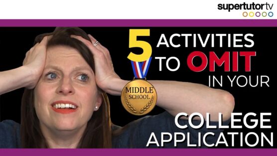 5 Activities to OMIT on your College Applications